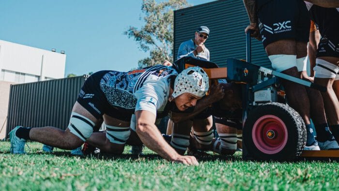 Locks (Second Row) Machine - Enforcer Rugby Scrum Machines