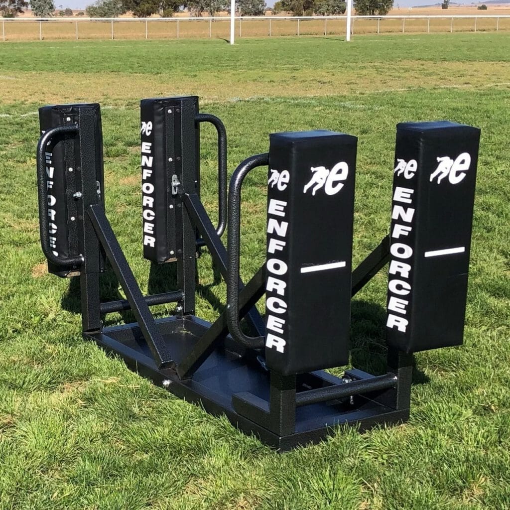 Head To Head Single Person - Steel - Enforcer Rugby Scrum Machines